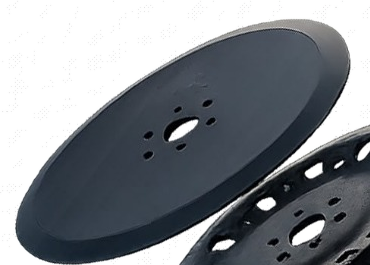 Plain Concave Disc Side Elevation